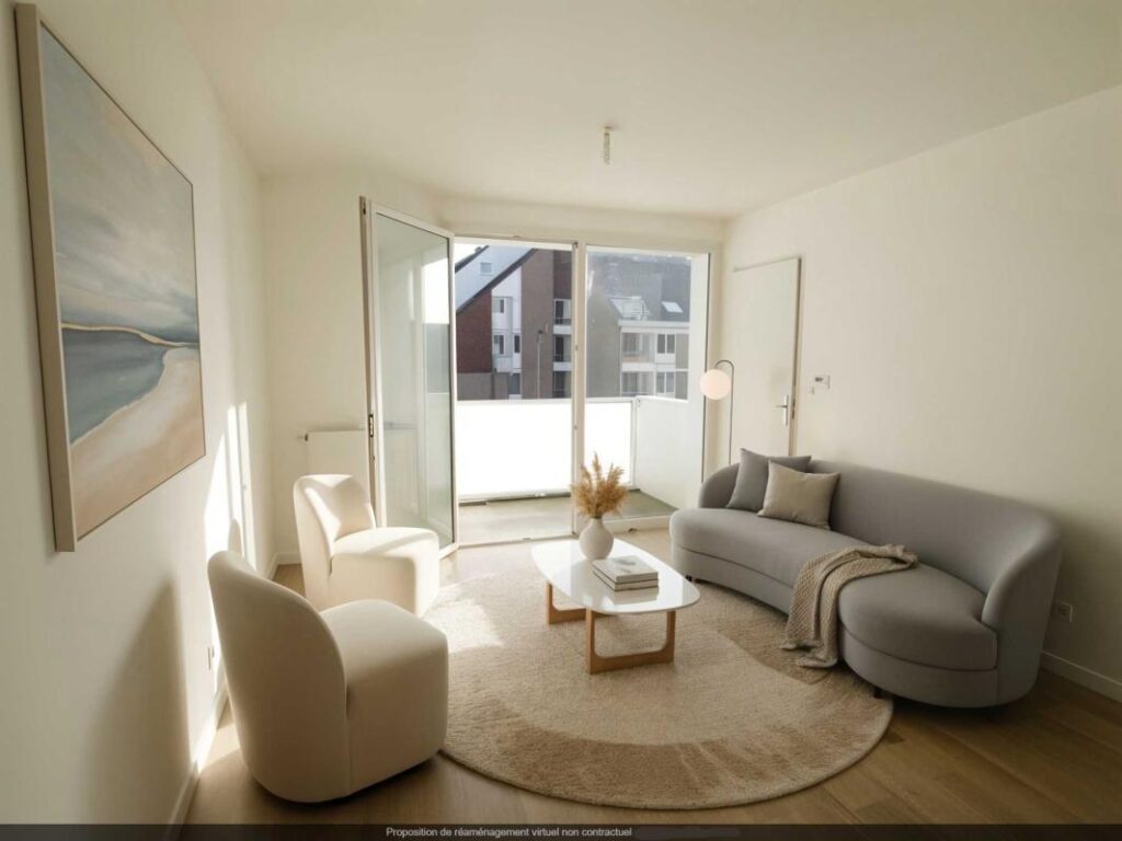 Appartement 41 m² avec balcon et parking