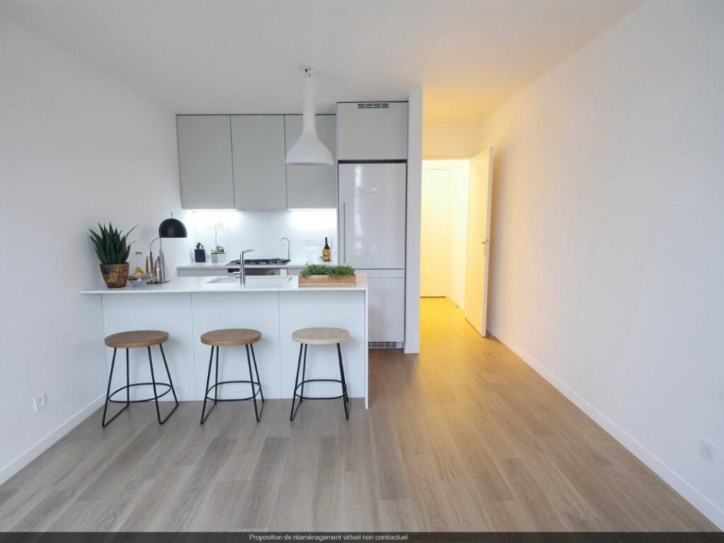 Appartement 41 m² avec balcon et parking